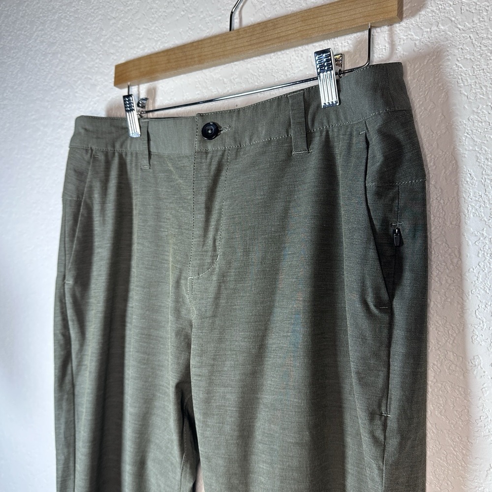 Vuori Aim Pants V431 Green Men's Slim Performance Athletic 32